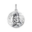 Серебряная подвеска Дева с резным орнаментом 53011766-6